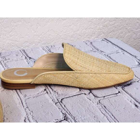 Journee Collection Womens Akza Backless Slip On Sandle Beige Size 6 New - Picture 3 of 6